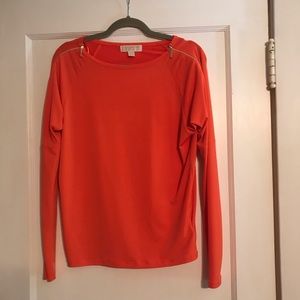 Michael Kors Orange Blouse